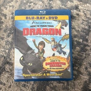 Dreamworks How to Train Your Dragon Blu-Ray + DVD Set